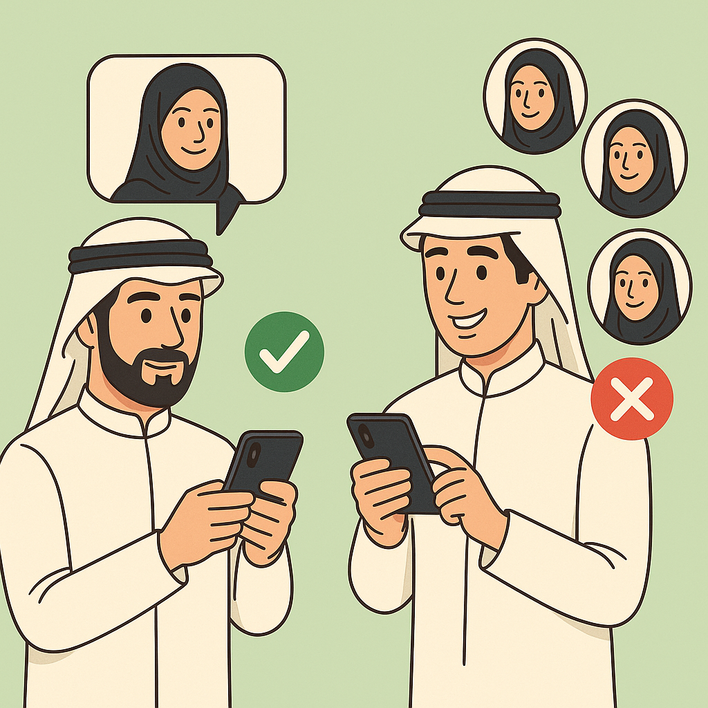 كيف تعرف أن الشخص اللي تكلمه جاد أو جالس يتسلى