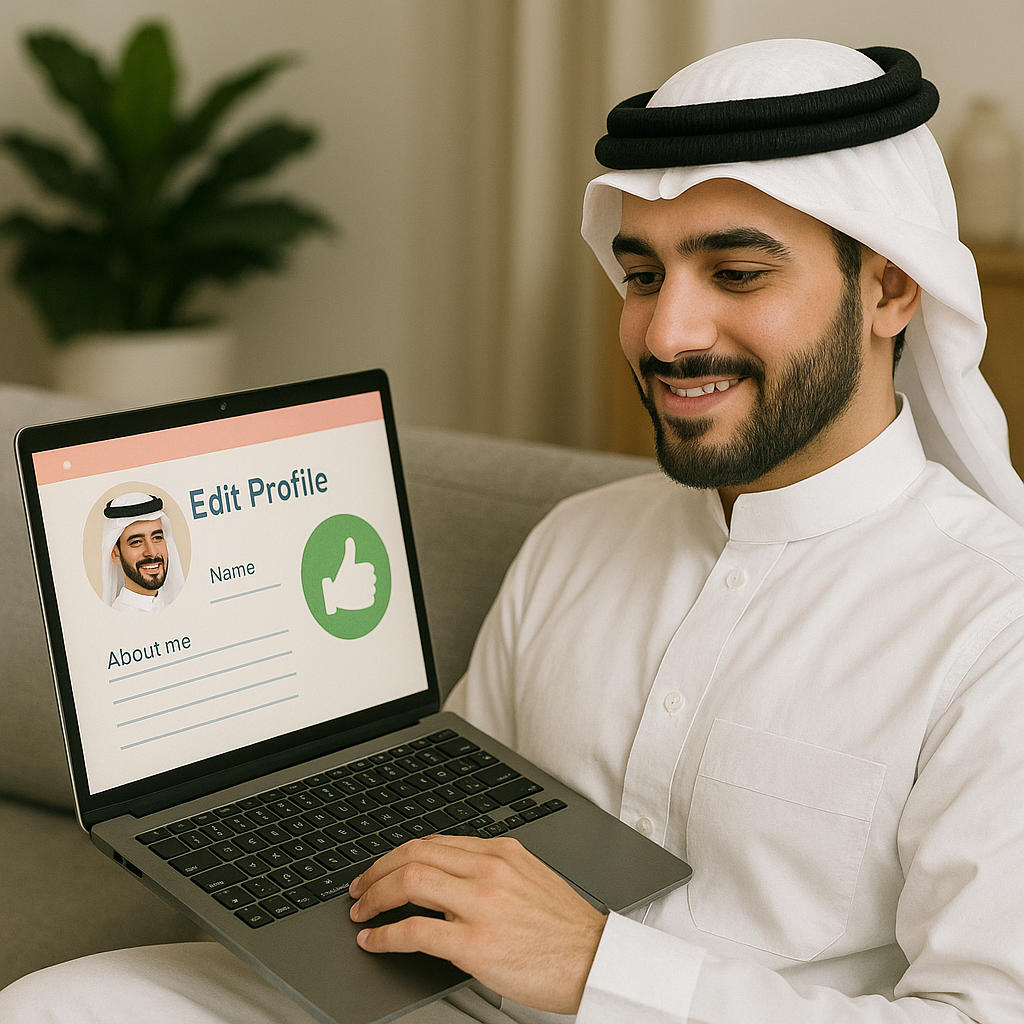 كيف تحسن من حسابك الشخصي على موقع سعودي زواج؟