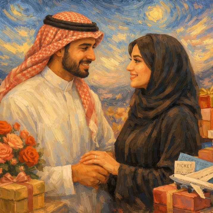 بين اللطف في الرومانسية والمبالغة: كيف تعطي اهتمام بدون ما تخسر هيبتك؟