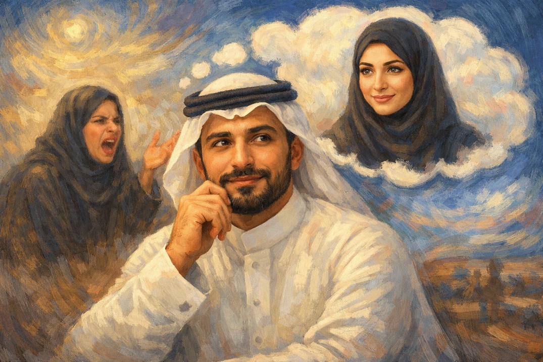 الزواج الثاني في السعودية: حقيقة الاستقرار وأكذوبة الهروب