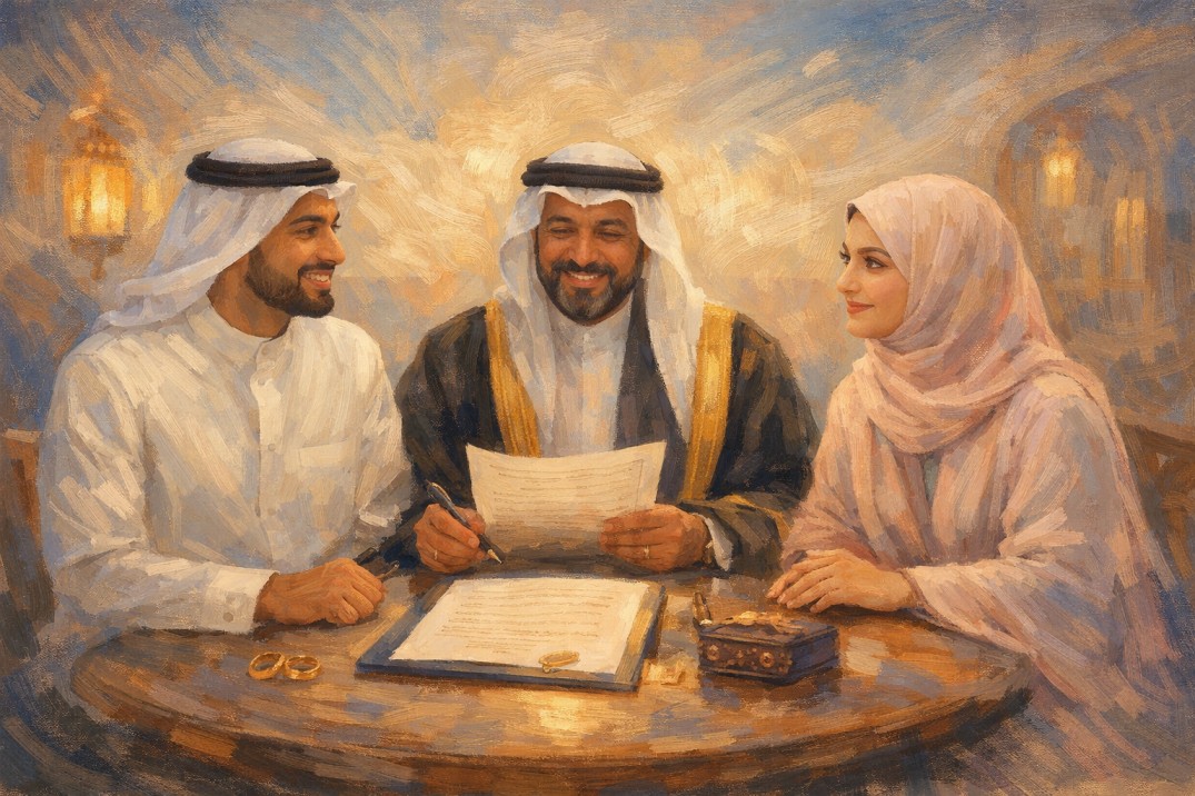 خطوات الزواج الشرعي في السعودية