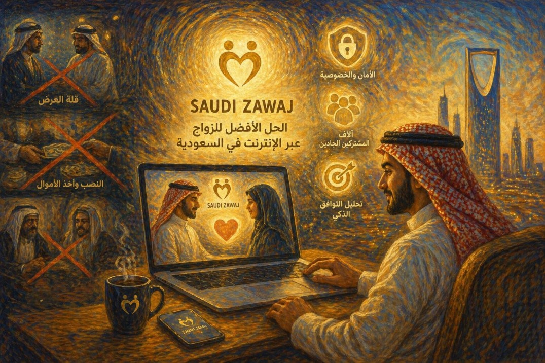 التعارف والزواج عبر الإنترنت في السعودية | نقاط راح تغير تفكيرك