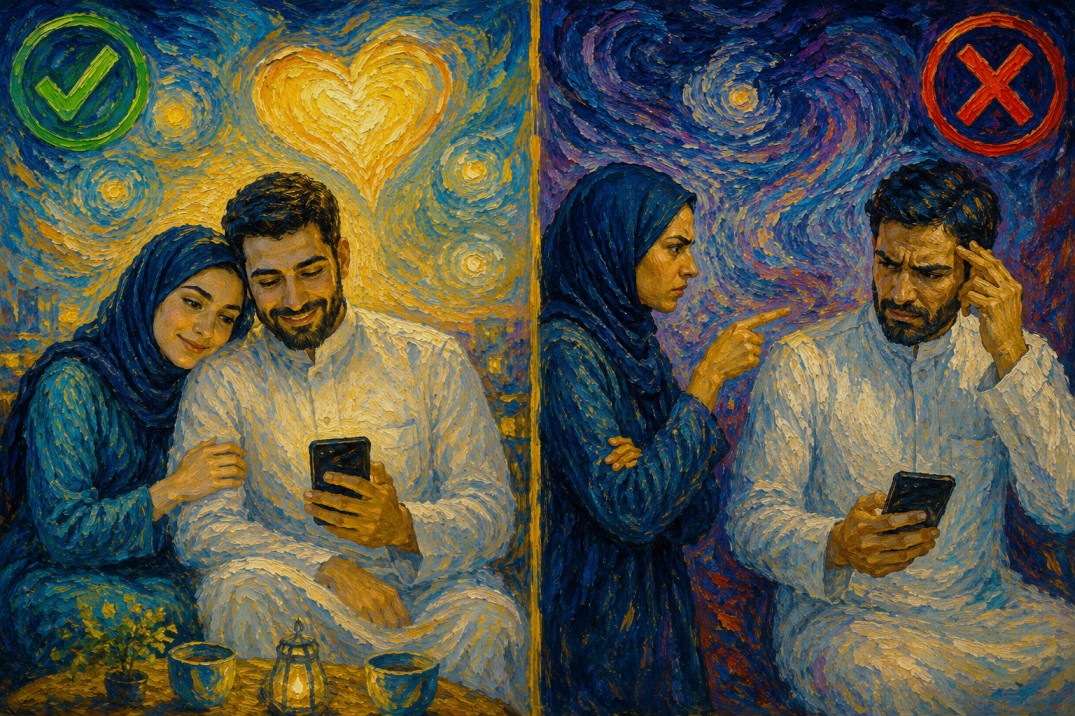 الغيرة بين الزوجين: متى تكون طبيعية؟