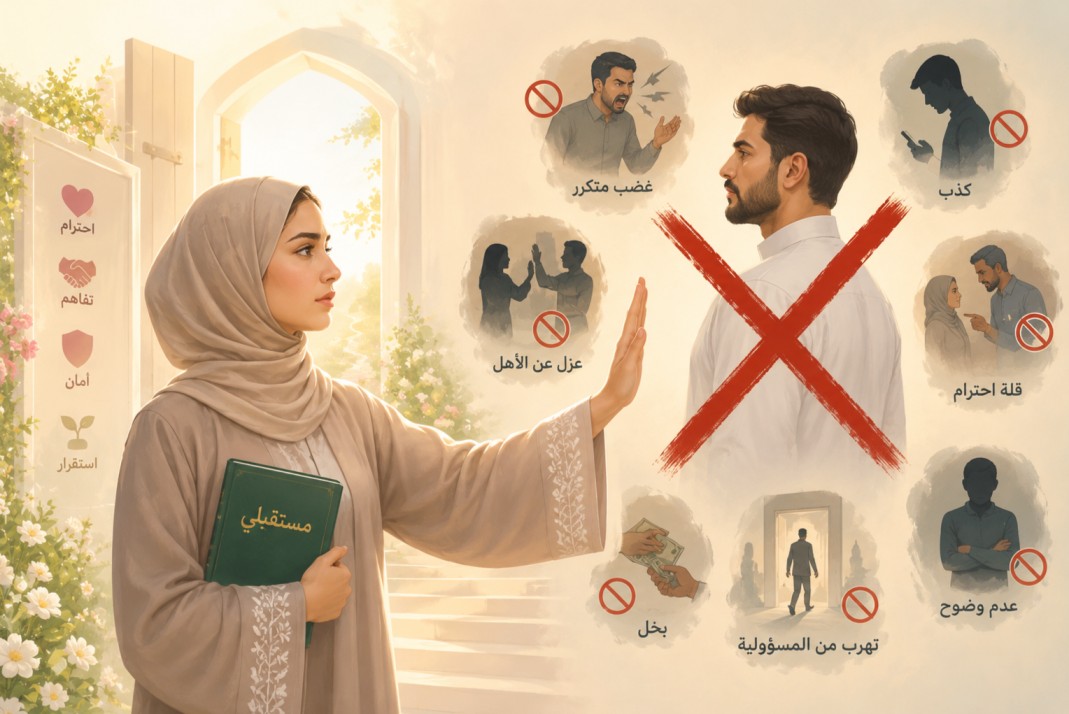 أهربي فوراً إذا وجدتي هذه النقاط في شريك حياتك
